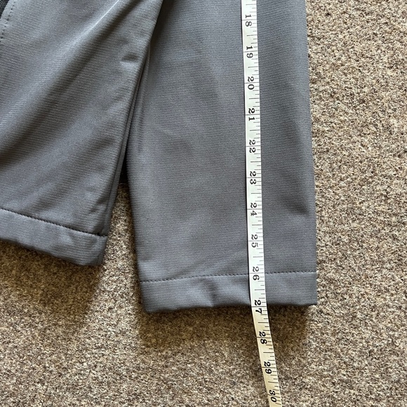 Swiss Tech Grey Softshell Jacket Men XL Water Resistant Fleece Lined Windbreaker - Picture 14 of 16